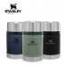 Stanley Classics Legendary Vacuum Food Jar Stainless Steel 24oz 709ml Hammertone Green 10-07936-001