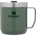 Stanley Legendary Camp Mug 12oz Hammertone Green 10-09366-001