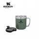 Stanley Legendary Camp Mug 12oz Hammertone Green 10-09366-001