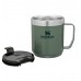 Stanley Legendary Camp Mug 12oz Hammertone Green 10-09366-001