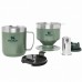 Stanley Classic Perfect-Brew Pour Over Set | Camp Coffee Maker Hammertone Green 10-09566-001
