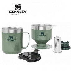 Stanley Classic Perfect-Brew Pour Over Set | Camp Coffee Maker Hammertone Green 10-09566-001