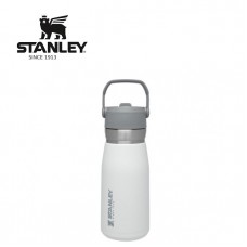 Stanley Classics Ice Flow Flip Straw Insulated Stainless Steel Water Bottle 27oz Polar White ‎10-09698-001