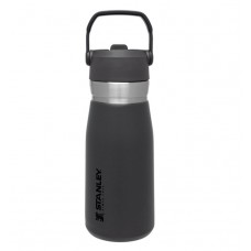 Stanley Classics Ice Flow Flip Straw Insulated Stainless Steel Water Bottle 27oz Charcoal ‎10-09698-002