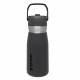 Stanley Classics Ice Flow Flip Straw Insulated Stainless Steel Water Bottle 27oz Charcoal ‎10-09698-002