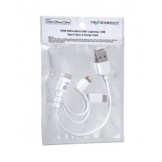 TexEnergy 3 in 1 Cable Multiple USB Micro USB Cable