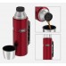 Thermos Stainless Steel King Vacuum Flask Cranberry Red 1.2L 40oz 