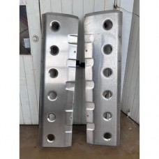 Land Rover Defender 90 Original Limited Edition Adventure Series Side Protection Skid Plate (Pair) Take Off In Good Condition