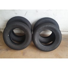 (Set of 4) Yokohama Tyres Tire 145/80R12 Take Off Very Low Mileage 145 80 R12 Honda N-Van Suzuki Every NVAN