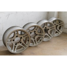 Suzuki Jimny JB43 (1998-2017) 3rd GEN Original Japan Wheel Rims 15inch (Set of 4) USED