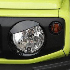 Suzuki Jimny JB64 JB74 2019 2022 Front Head Light Angry Eyelid Trim - Pair