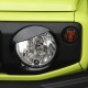 Suzuki Jimny JB64 JB74 2019 2022 Front Head Light Angry Eyelid Trim - Pair