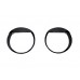 Suzuki Jimny JB64 JB74 2019 2022 Front Head Light Angry Eyelid Trim - Pair