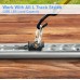 4X4 Tie Down O Ring L Track Hook Bolt Black Single Stud Fitting with Round Ring