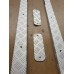 Land Rover Defender 90 & SWB Series Chequer Plate Kit 3mm Sill Protectors Silver Pair SLKIT01-90/A