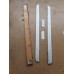 Land Rover Defender 90 & SWB Series Chequer Plate Kit 3mm Sill Protectors Silver Pair SLKIT01-90/A