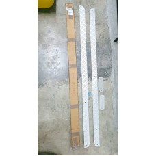 Land Rover Defender 110 Classic Chequer Plate Kit Sill Protector Sliver SLKIT01-VAN 3 Doors Pick Up