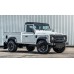 Land Rover Defender 110 Classic Chequer Plate Kit Sill Protector Sliver SLKIT01-VAN 3 Doors Pick Up