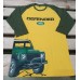 Land Rover Defender Raglan Camping Unisex Tee Shirt Yellow
