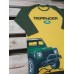 Land Rover Defender Raglan Camping Unisex Tee Shirt Yellow