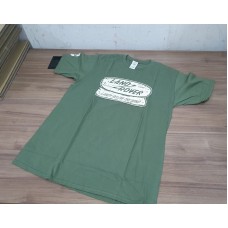 Land Rover Defender "Landy Below The Wind" Camping Unisex Tee Shirt Green