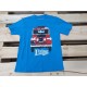 Land Rover Defender Living Large Kid Unisex Tee Shirt Blue