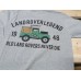 Land Rover Defender " 1948 Old Land Rovers Never Die " Unisex Tee Shirt Grey 