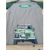 Land Rover Defender Raglan Kid Unisex Tee Shirt Grey 