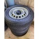 Toyota Hilux 225/70R17 Grandtrek Dunlop AT20 Tyres With Take Off Steel Rims Wheel Set (Set of 4) - Manufactured 15th Week of 2023